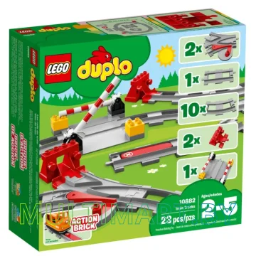 Конструктор LEGO Duplo 10882 Железнодорожные пути